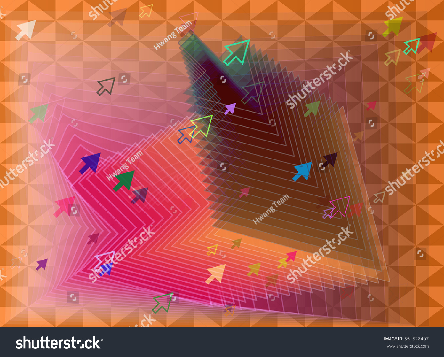 Place Multiple Shape Speculative Opinion Into Stock Vector (Royalty