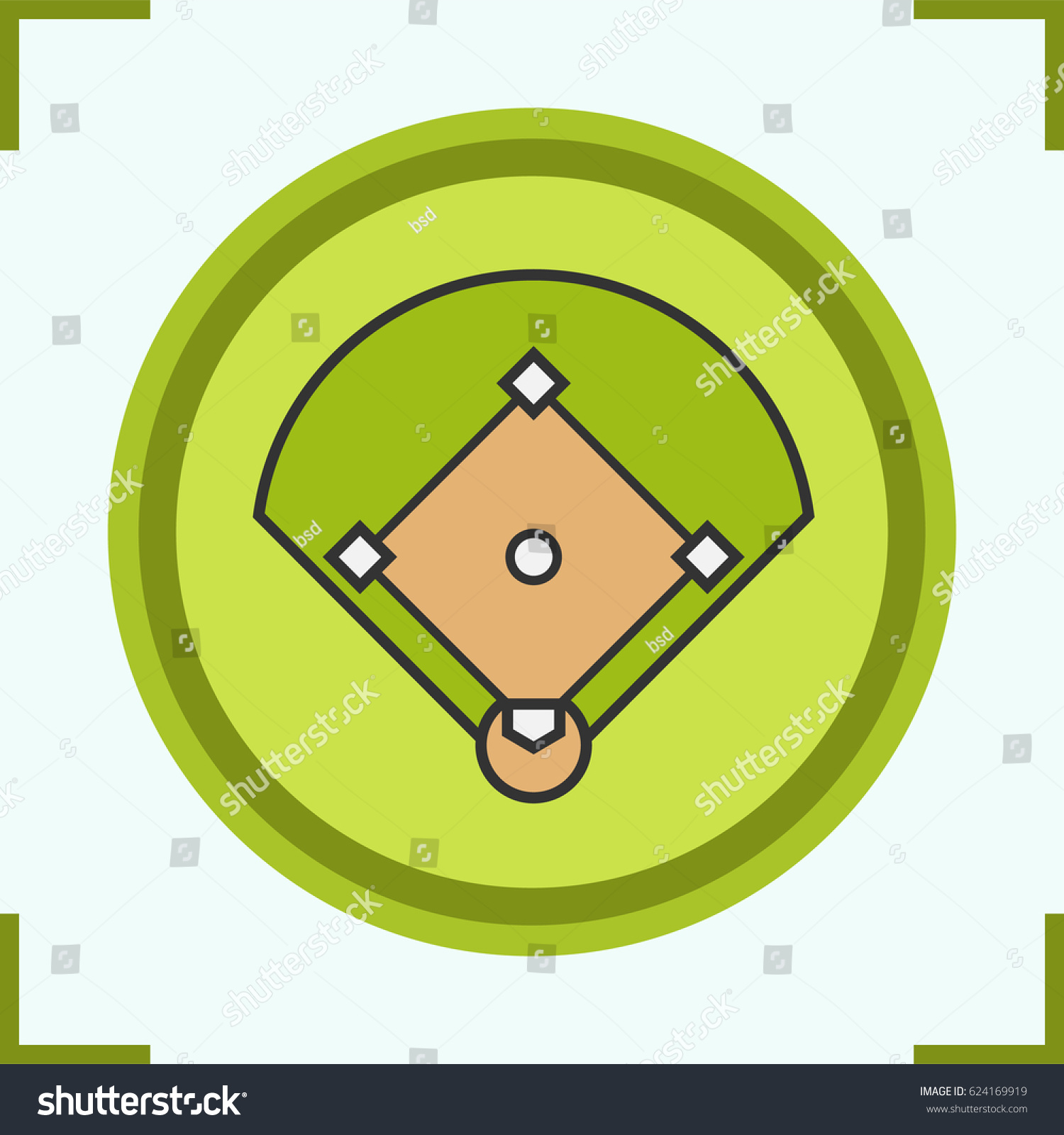 995 Softball Field Clip Art Images, Stock Photos & Vectors Shutterstock