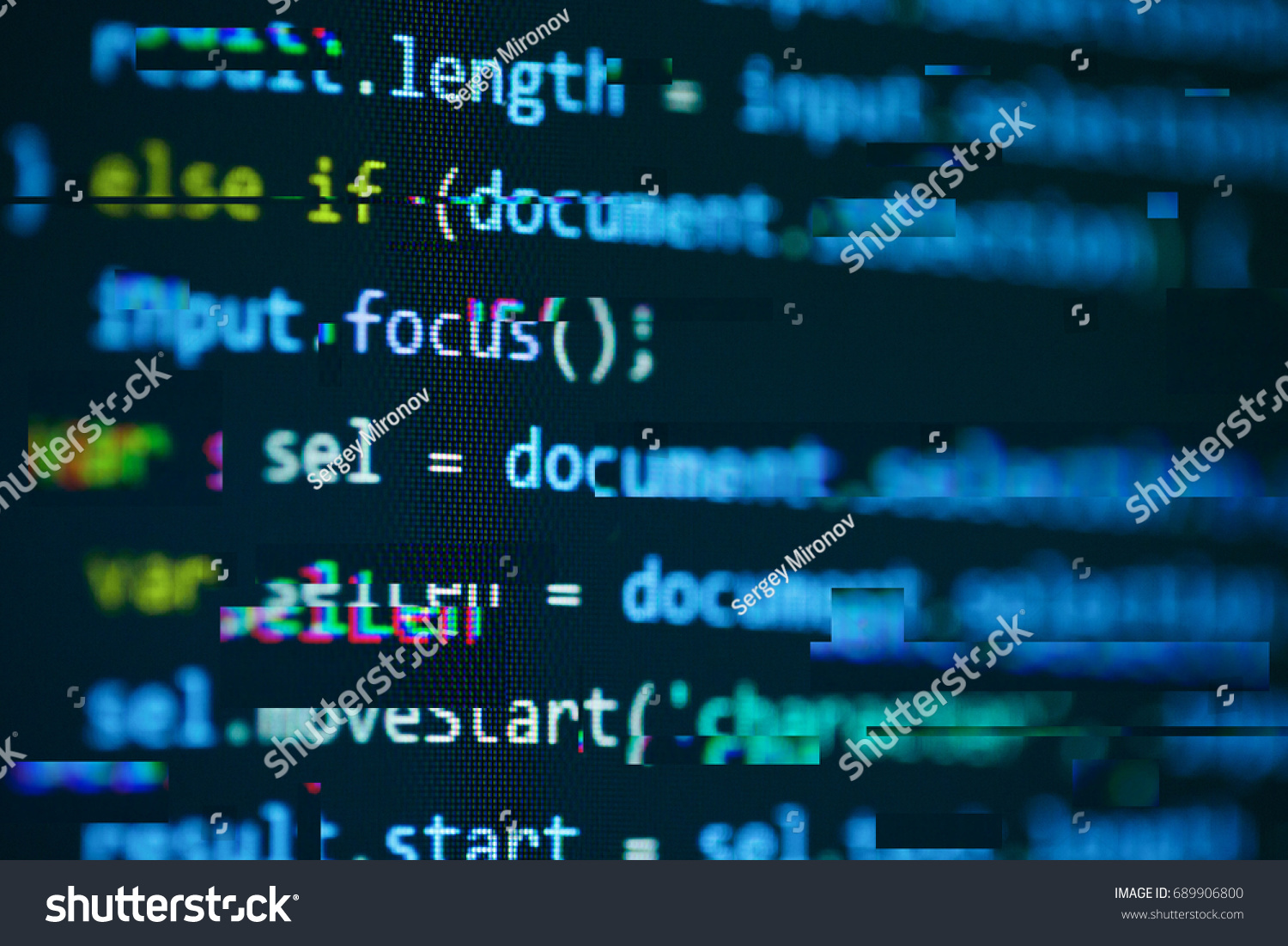 Software Computer Programming Code Stock Photo 689906800 | Shutterstock