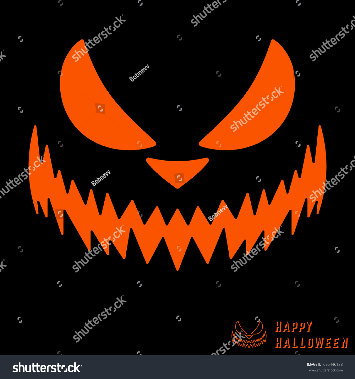 Scary Jack O Lantern Stencils scary-jack-o-lantern-stencils