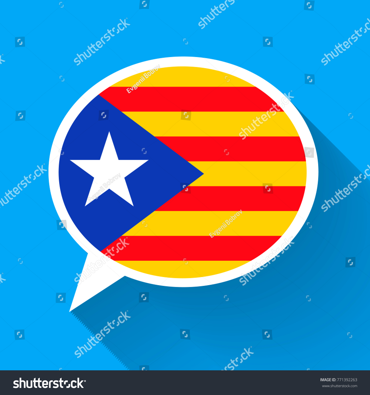 Catalan Language Showing Languages Catalonia And Text Stock Photo