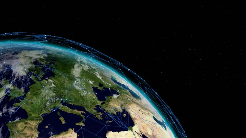 Earth Satellite Videos: 4K and HD Video Clips